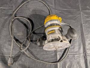lot 37 image: DeWALT DW616 1-34 HP Router - 120V Fixed Base, 11A, 24,500 RPM