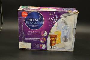 lot 69 image: Primo flavorstation Model 100 Home Beverage Maker with Sparkler Kit & Manual