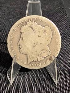 lot 90 image: 1900-S Morgan Silver Dollar 90% Silver