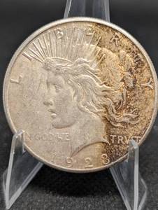 lot 110 image: 1923-S Peace Dollar