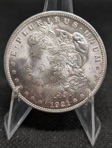 lot 119 image: Morgan Silver Dollar 1921 - One Dollar, 90% Silver