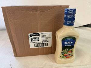 lot 263 image: 12x 16fl oz Pampa Ranch Dressing & Dip