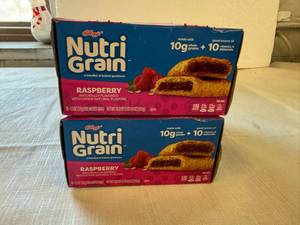 2x 16ct Nutri Grain Bars-Raspberry