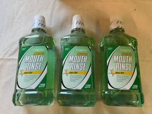 3x 1liter Care One Mouth Rinse-Vanilla Mint