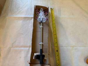 lot 94 image: 2x Solar Angel Stake-15.75 Tall(Angel 5.12x3.54)