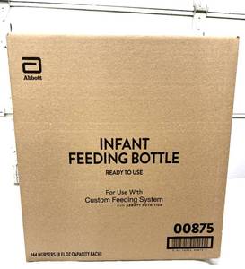 lot 23 image: MSRP $1,800  12 Cases 144 (Bottles per Case) Similac Infant Feeding Bottles, Abbott Nutrition Hospital Grade, 8 fl oz Ready-to-Use Nurser Bottles, Exp 928&nbspThis Lot Is X10 For Bidding...