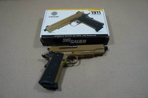 lot 7 image: Sig Sauer 1911 Emperor Scorpion CO2 Blowback BB Pistol