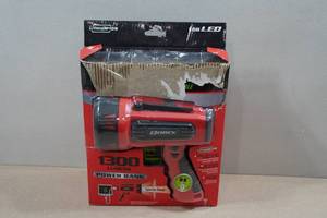 lot 8 image: Dorcy 1300 Lumens USB Rechargeable LED Spotlight with Power Bank