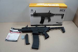 lot 39 image: Sig Sauer MCX Rattler 3-Round Burst BB Rifle