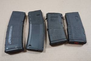 lot 155 image: 4 Magazines - 5.56.223