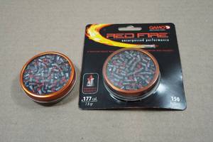 lot 180 image: 2 Packs Gamo Red Fire .177 Cal Hunting Pellets