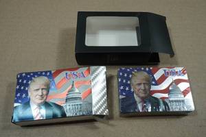 lot 197 image: President Donald J Trump Playing Cards