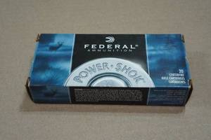 lot 228 image: 20 Federal Power-Shok .22-250 55 Gr SP Ammo