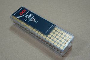 lot 238 image: 100 CCI CB .22 Short 29 Gr LRN Ammo