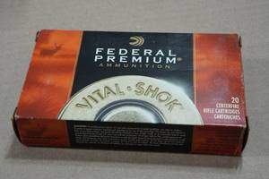 lot 252 image: 20 Federal Vital-Shok .280 Rem 140 Gr Nosler Ammo