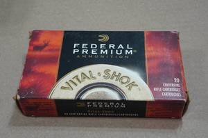 lot 253 image: 20 Federal Vital-Shok .280 Rem 160 Gr Nosler Ammo