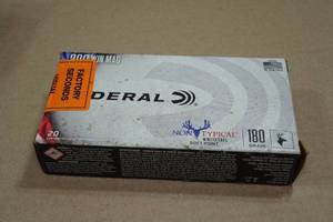lot 264 image: 20 Federal .300 Win Mag 180 Gr Non-Typical SP Ammo