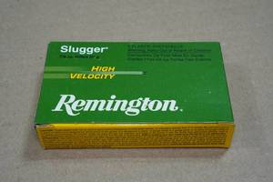 lot 300 image: 5 Remington Slugger 12 Gauge 2-34 Rifled Slugs