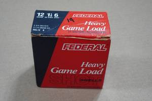 lot 313 image: 19 Federal Heavy Game Load 12 Gauge 2-34 6 Shot Shotshells