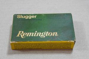 lot 320 image: 5 Remington Slugger 12 Gauge 2-34 Rifled HP Slugs