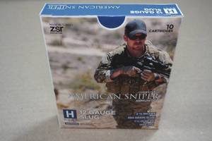 lot 326 image: 10 ZSR Hunt American Sniper 12 Gauge 2-34 Slugs