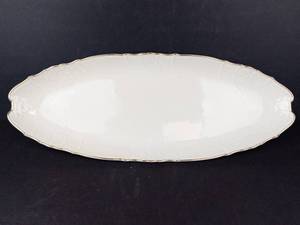 Baum Bros Formalities Bernadotte Ivory Porcelain Platter