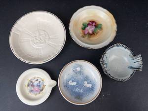 Small Dishes Vintage Porcelain (Lot of 5)