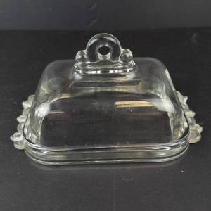 Mikasa Walther Kristallglas White Dish - Rectangular Glass Serving Dish With Lid