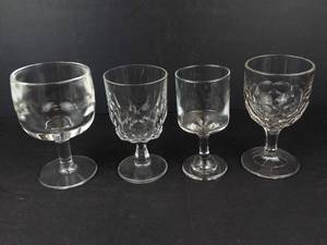 Crystal Glassware - 4 Glasses