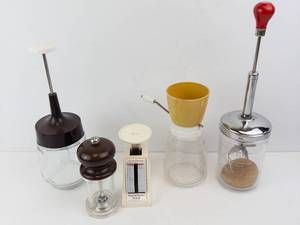 Hazel Atlas Nut & Food Chopper, Gemco Nut & Food Chopper, Weight Watchers Scale, Federal Nut Grinder