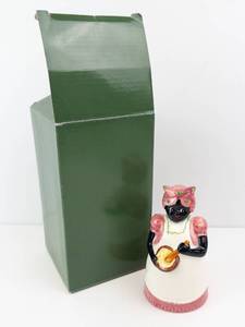 Lagniappe 1977 Mammy Bell Ceramic Figurine - Kneading Dough
