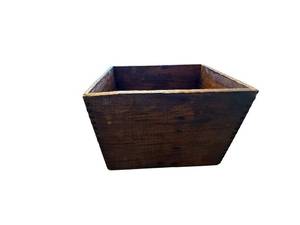 Antique Wooden Box & Antique Boot Pull - 2-Piece Set