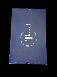 lot 15A image: Think Patchwork Tall Boot - Blue Leather With Multicolor Panels, Side Zip