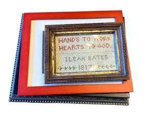 lot 40A image: Assorted Wall Art - Including Sampler