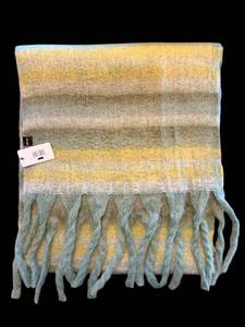 lot 49 image: The Sweetwater Co. Grand Marais Scarf - 100% Acrylic, Striped Fringe