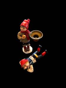 lot 77 image: Candy Design Norway Tomte Figures - 2-Piece Set