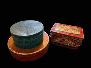 lot 80 image: Vintage Tin Boxes