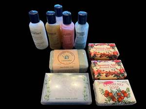lot 85 image: Assorted Bath & Body Set - 5 Bottles & 5 Soaps (Lot of 10)