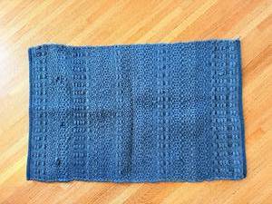 lot 261 image: The Farmhouse by Rachel Ashwell Braided Rug - 27 x 42 - Blue