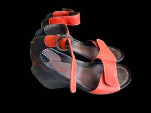 lot 286 image: Wolky Red Sandals - Size 38 - Womens - Used