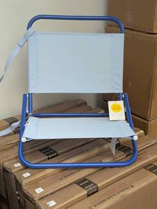 lot 19 image: Sand Chair Blue - Sun Squad - With Strap