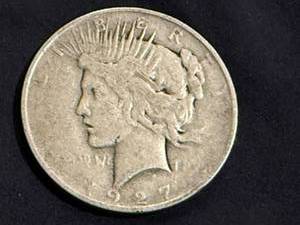 1927 Peace Dollar