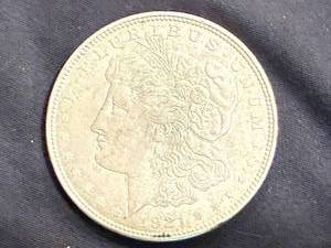 lot 30 image: 1921 Morgan Dollar