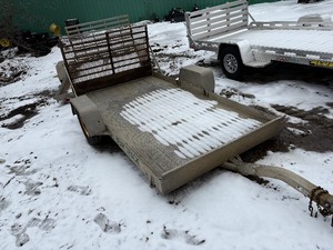 10ft Utility trailer with rear ramp gate