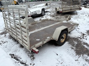 10ft utility trailer with rear ramp gate