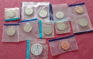 lot 11 image: (9) Uncirculated Nickels - All Mint Sealed