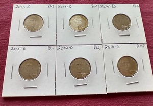 lot 70 image: (5) Modern Nickels - Proof & Uncirculated