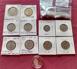 lot 114 image: Large Mixed US Coin Lot