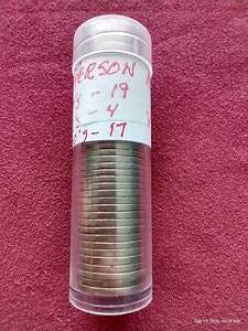 lot 209 image: (40) Nickels - 40s, 50s & 60s