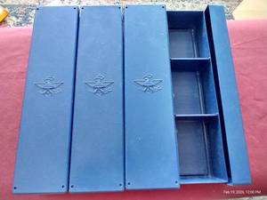 lot 244 image: (4) Whitman 2x2 Coin Trays